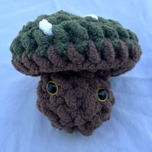 Magnificent Mia Mushroom Popper, Brown/Green