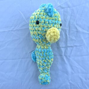 Eliza Seahorse, Blue/Yellow