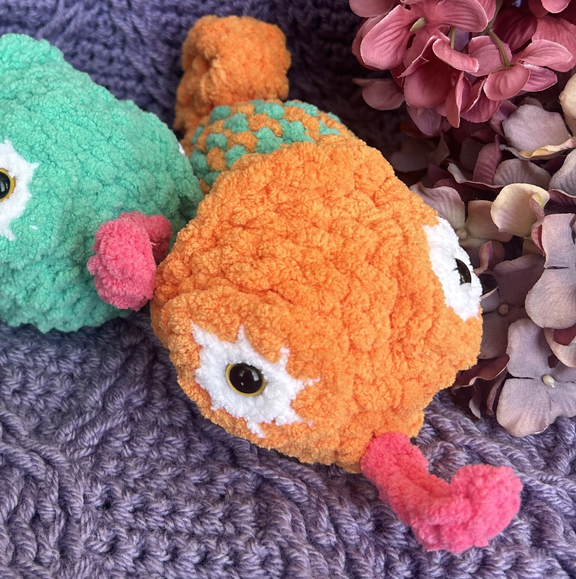 Katie Chameleon in tangerine