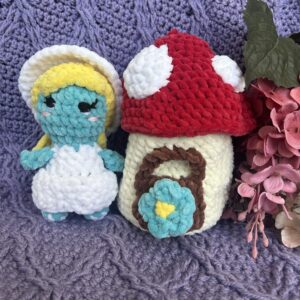 Blue Peek-A-Boo Pixie