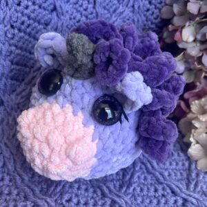 Market Unicorn in purple