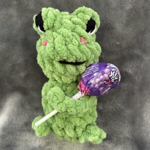 Huggy Frog - green